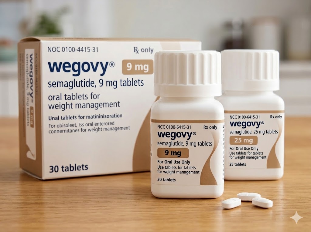 wegovy tablet bottles